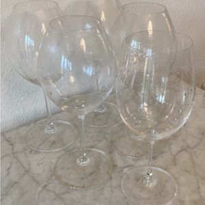 Riedel Wine Glasses x5